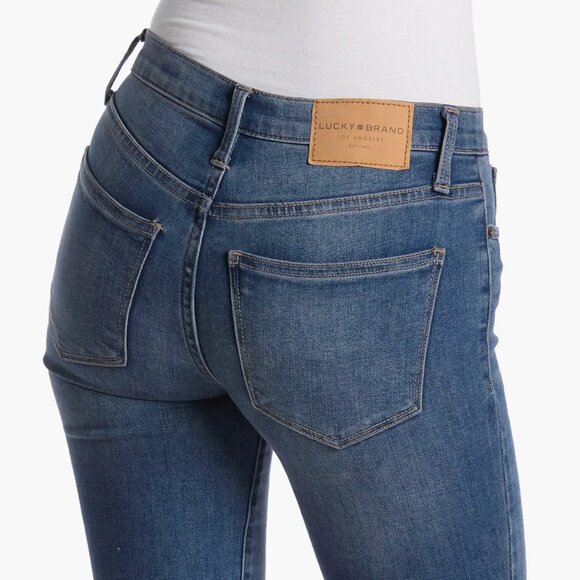 Lucky Brand Ava Mid Rise Skinny Jeans - Picture 3 of 7